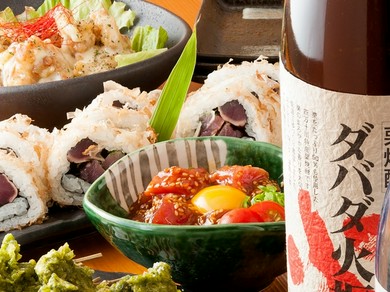 夏の各種ご宴会などにもオススメの宴会コースも4000円からご用意。