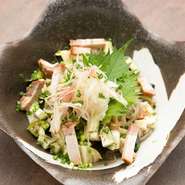 体が喜ぶさっぱり味。夏野菜がたっぷりです。