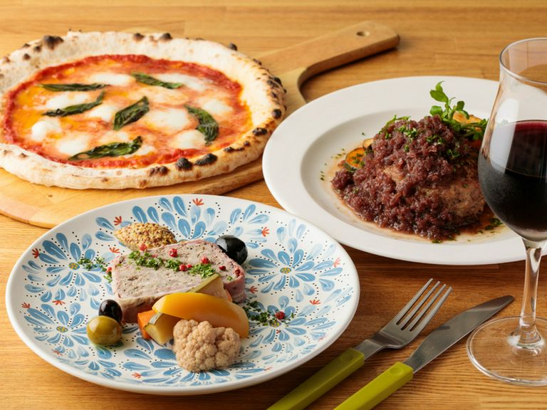 食べて美味しい見て美しい、本格イタリアンの数々