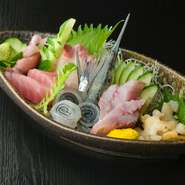 刺身盛り合わせ