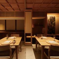 京都府産の木材が使われた、落ち着きのある和の風情