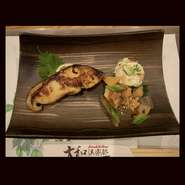 本日の焼魚ランチ