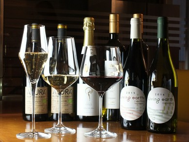 フランス・イタリアを中心にしたオーガニックワインを多数用意