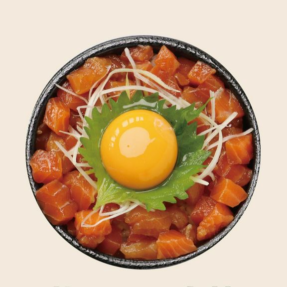 【ご飯トッピング】サーモンユッケ丼