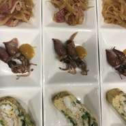 3品盛り合わせです