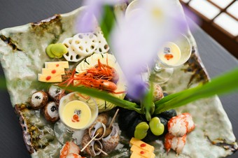 独創的な盛り付け