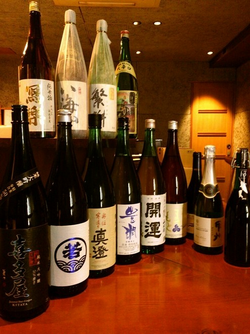 日本酒にこだわっている