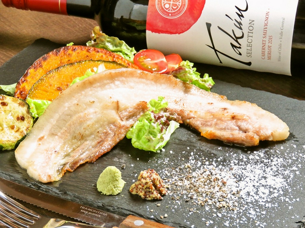 宮崎「はざま牧場」直送のきなこ豚のバラステーキ