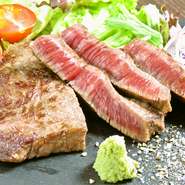 長崎和牛の赤身ステーキ