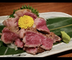 やまゆり牛のたたき