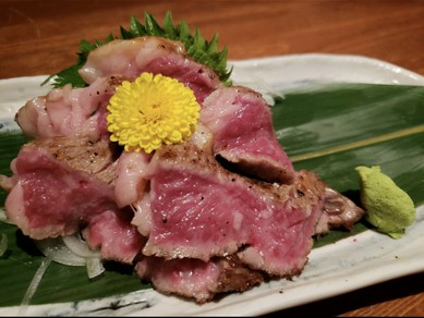 やまゆり牛のたたき