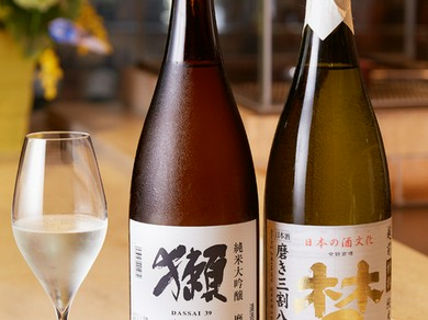 豊富な種類のお酒をご用意