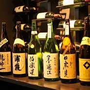 日本酒は、季節で変えるものを2種、常時取り揃えているものを5種用意。なかでもお薦めは常時置いてある地元 石巻産の「日高見」。肉の脂を洗い流すかのようにあっさりしているので、焼肉によく合います。				