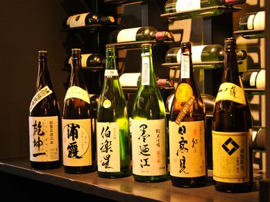 肉の脂をリセットしてくれる、あっさりした日本酒				