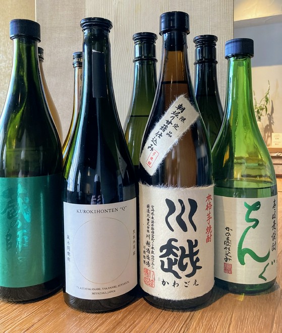 焼酎にこだわっている