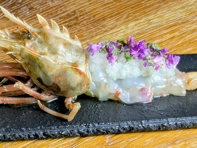 オニエビのお刺身