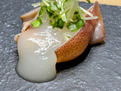 蛍烏賊と新玉葱