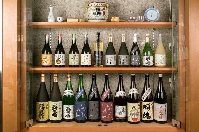 日本酒にこだわっている