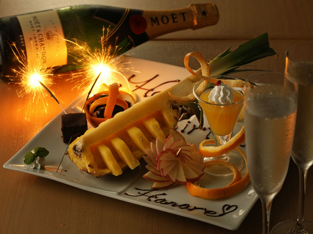 特別な日のサプライズ演出も各種ご用意