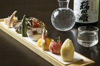 ■季節野菜の天ぷら　 970円
■季節野菜と海鮮の天ぷら　1,920円