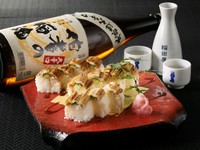 ■穴子の棒寿司 1,680円
■漬物盛合せ　　 900円
□本日のアイス　 500円　