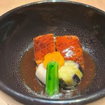 ■国産豚の角煮　1,680円
■若鶏のもも肉の酒粕漬け 1,280円