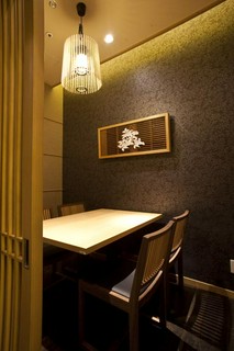 ■ テーブル個室(3~4名様向独立タイプ)