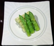 「塩茹で」、又は「バター焼き」