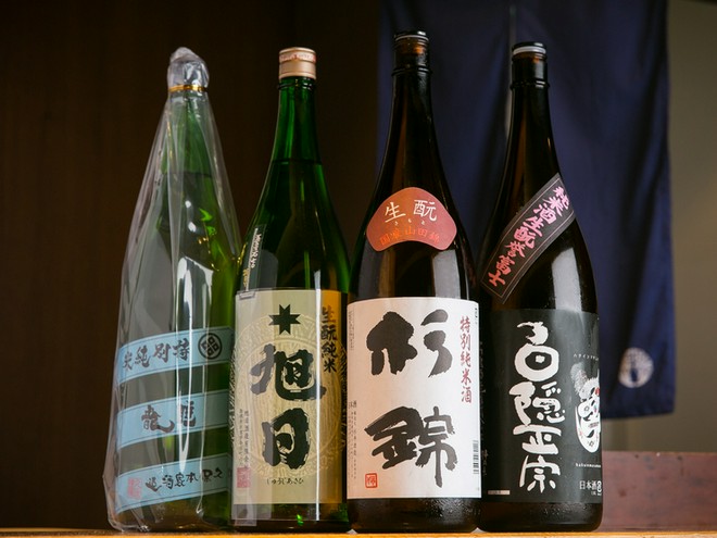 日本酒にこだわっている