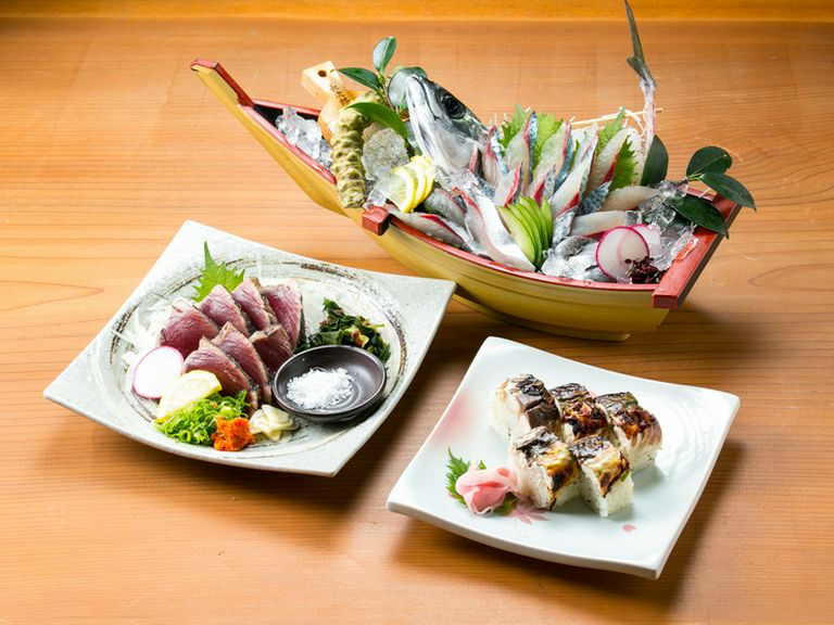 豊後水道で捕れた新鮮な海の幸