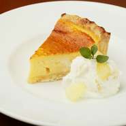 3種チーズのベイクドチーズケーキ