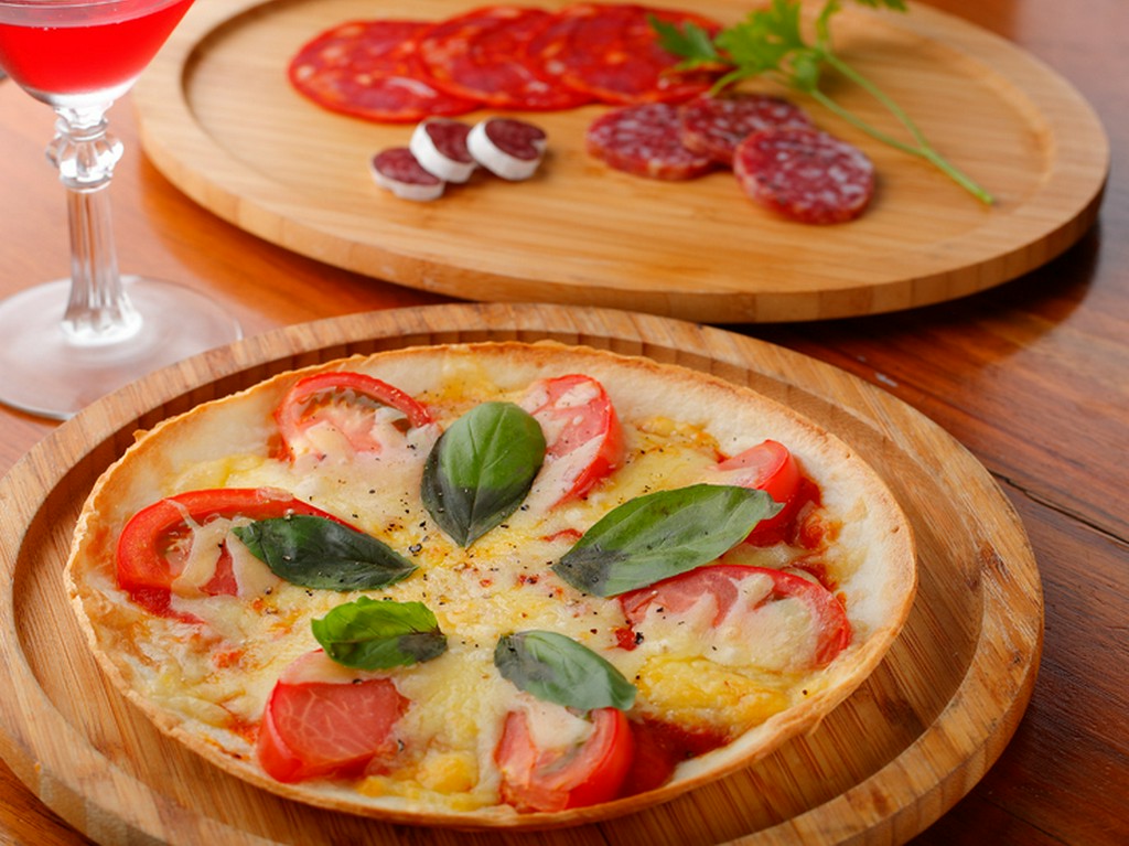 ワインと相性抜群！　チーズたっぷりの『マルゲリータ』