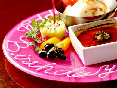 お誕生日や記念日を祝うコースでは、デザートをグレードアップ！