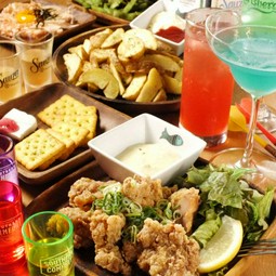 飲み放題2時間（90分L.O.）＋お得なコース料理プラン！