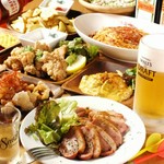 飲み放題2時間（90分L.O.）＋お得なコース料理プラン！
