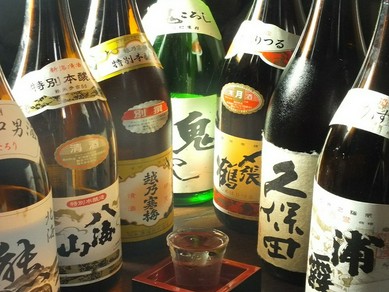全国各地の銘酒を豊富にご用意！！