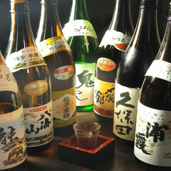 日本酒にこだわっている