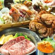 【飲み放題】＋６００円で以下追加
本格焼酎・地酒… 一刻者／伊佐美／黒霧島／赤霧島／山ねこ／富乃宝山／吉兆宝山／佐藤各種／三岳／明るい農村／もぐら／薩摩茶屋／白玉の露／不二才／さつま島美人／いも神／中々／春雨カリー／国稀／ばくれん／北の勝／八海山／越乃寒梅／久保田／法螺吹／福司／浦霞／月山／新十津川／なまら純米辛口　他多種 
北海道のお酒 …紫蘇／ジャガイモ／昆布／牛乳／トウキビ／そば／かぼちゃ　等