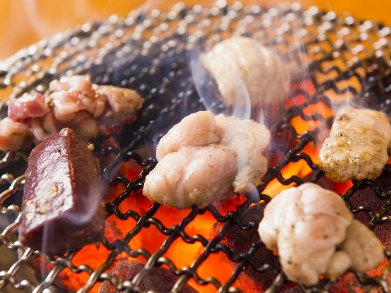 スタミナ満点のホルモンは、夏の飲み会にもってこい				
