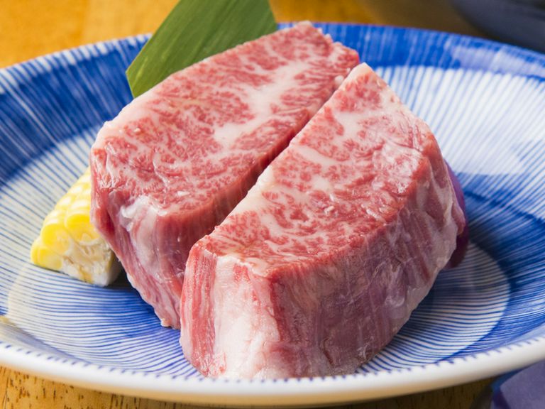 食べ応え満点、黒毛和牛の『厚切りハラミ』