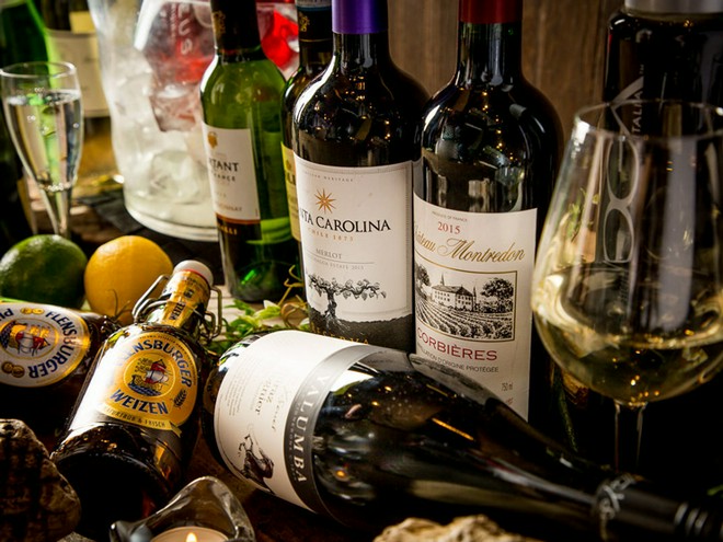 ワインにこだわっている