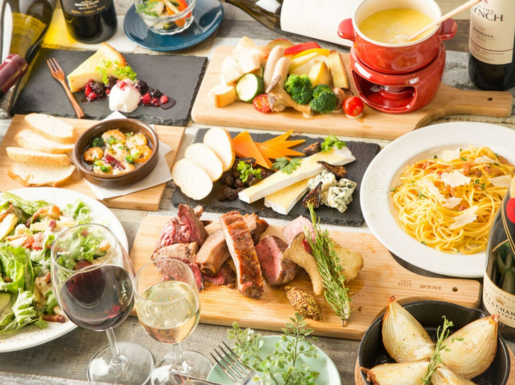 コース料理で満喫！　各種宴会、誕生日など各種パーティを