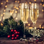 乾杯シャンパン付き2025年クリスマスランチコースです。