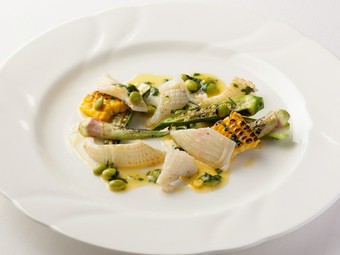 産地直送！　爽やかなソースを絡めた『佐賀　呼子　剣先イカのソテー　無農薬レモンとケッパーの香り』