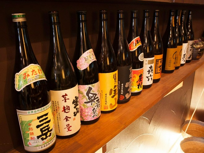 日本酒にこだわっている