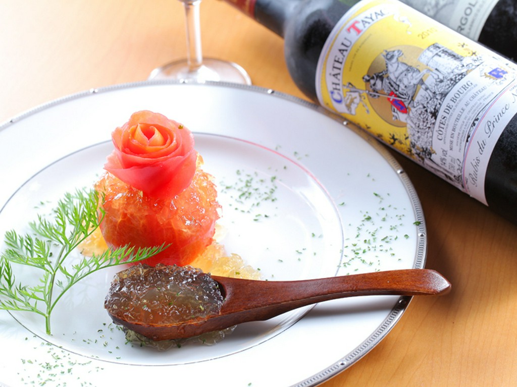 記念日にふさわしくなるように、盛り付け方も工夫を凝らして