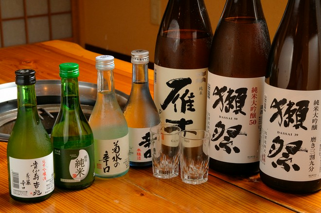 日本酒にこだわっている