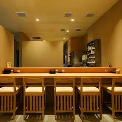 上質な割烹料理を堪能できる空間