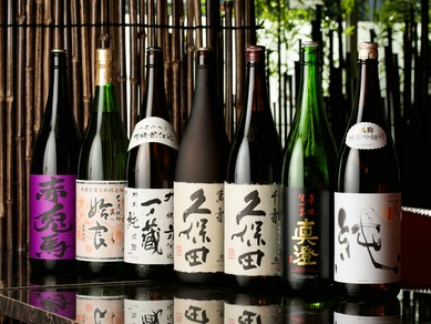 メジャーどころの日本酒を多彩にラインナップ				