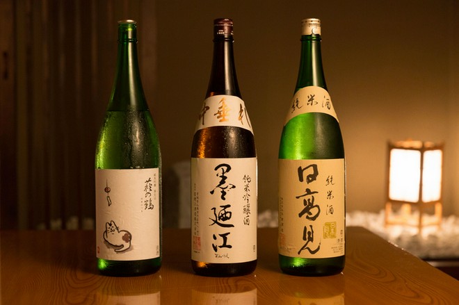 日本酒にこだわっている